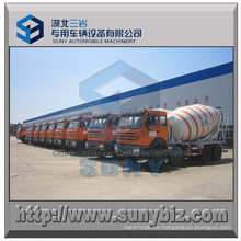 North Benz 10 M3 Mixing Drum 8X4 Concrete Truck